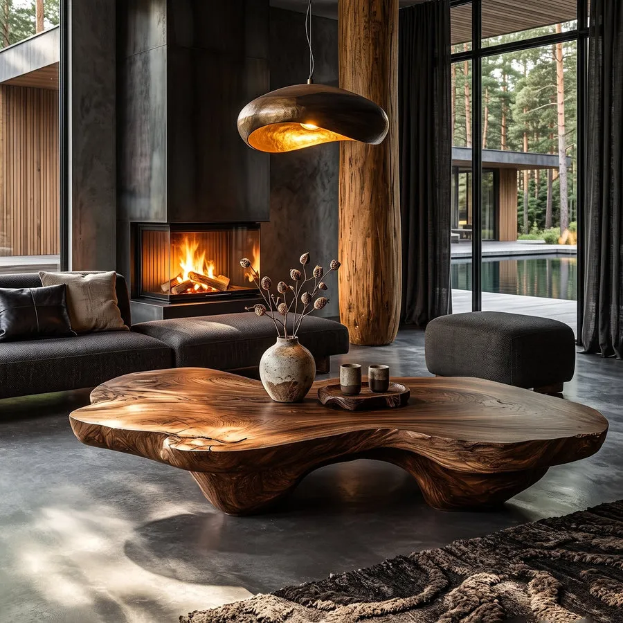 Live Edge vs. Sculptural Wood Furniture: Which Style Fits Your Home?