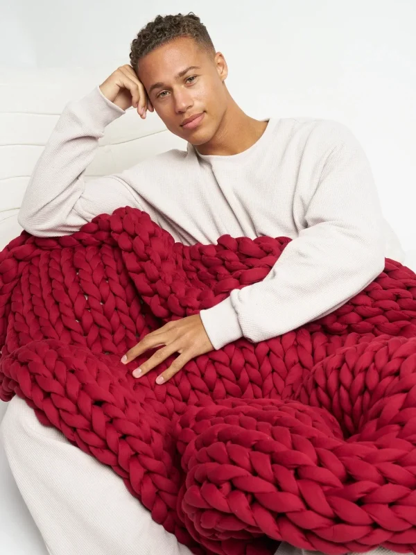 20 lb Weighted Blanket - Wine