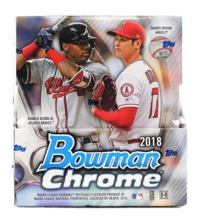 Bowman Chrome Baseball Sealed Hobby Box - 2018