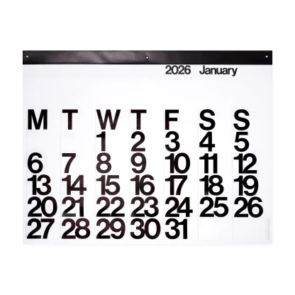 Stendig Art Calendar 2026 - Massimo Vignelli