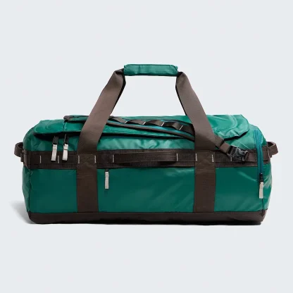 62L Travel Duffel Bag - Taupe Green/Black