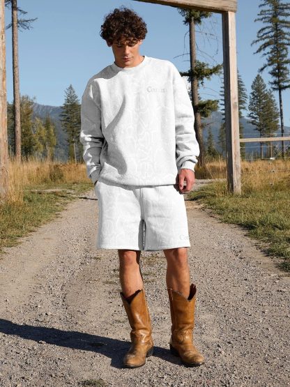 7-Inch Lounge Shorts - Snow Snake