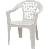 Adams Penza Stackable Chair, White