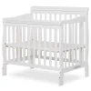 Aden 4-in-1 Convertible Mini Crib, White
