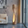 Artistic Twisted Floor Lamp For Bedroom Or Living Room