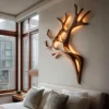 Artistic Wooden Wall Light For Home Decor