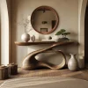 Aurelin Drift Solid Wood Console Table