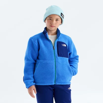 Boys' Full-Zip Fleece Jacket - Black