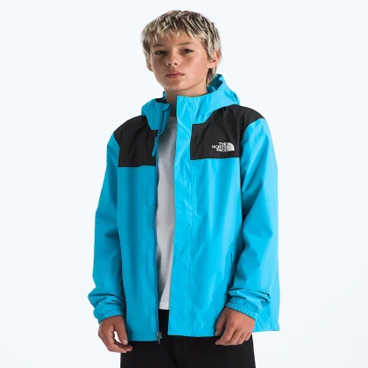 Boys' Waterproof Rain Jacket - Black