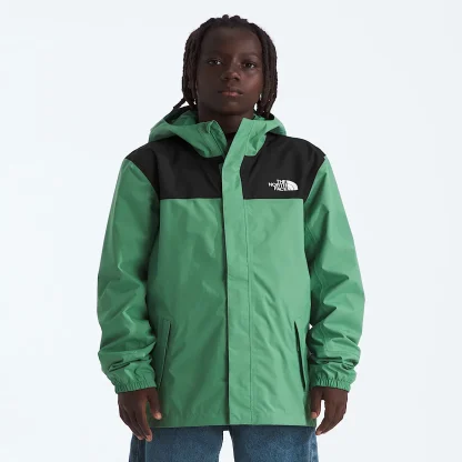 Boys' Waterproof Rain Jacket - Black