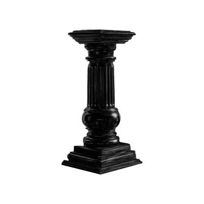 Bravion Handcrafted Solid Wood Pedestal Stand