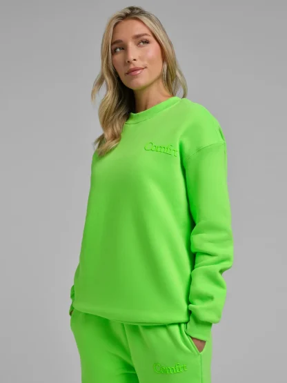 Bright Crewneck Sweatshirt - Yellow