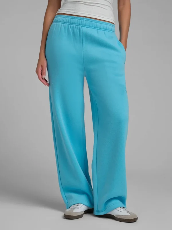 Bright Straight Leg Sweatpants - Violet