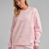 Camouflage Print Crewneck Sweatshirt