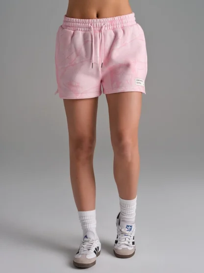 Camouflage Print Lounge Shorts - White Oak