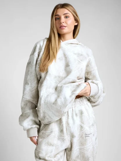 Camouflage Pullover Hoodie - Silver Birch