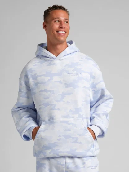 Camouflage Pullover Hoodie - Silver Birch