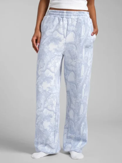 Camouflage Straight-Leg Sweatpants - Rosewood