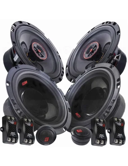 Cerwin Vega HED Series 6.5 in Component And 2-Way Coaxial Car Speaker Systems - H765C + H7652