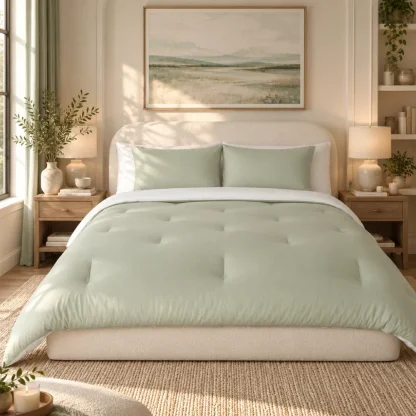 Comforter - White, Full/Queen