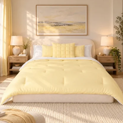 Comforter - White, Full/Queen