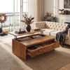 Contemporary Halloween Lift Top Coffee Table City Apartment