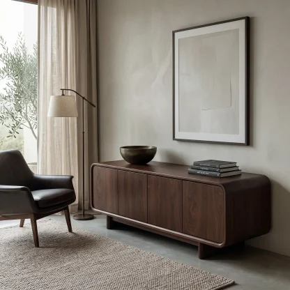 Contemporary Minimal Storage Sideboard For Dining Room