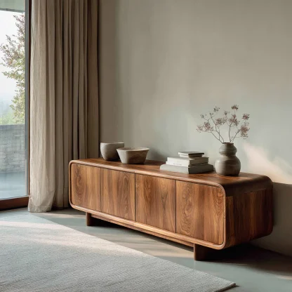 Contemporary Minimal Storage Sideboard For Dining Room