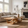 Contemporary Sculptural Coffee Table For Living Room