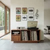 Contemporary Turntable Record Cabinet For Living Room