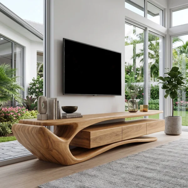 Contemporary TV Stand For Living Room