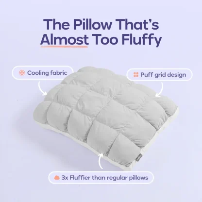 Cooling Bed Pillow - White, Standard