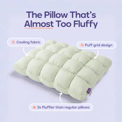 Cooling Bed Pillow - White, Standard