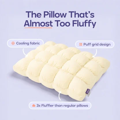 Cooling Bed Pillow - White, Standard