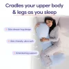 Cooling Body Pillow - Blue