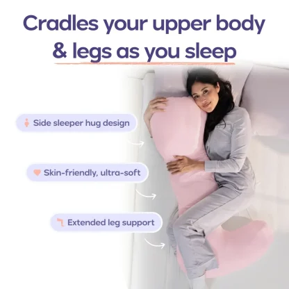 Cooling Body Pillow - Blue