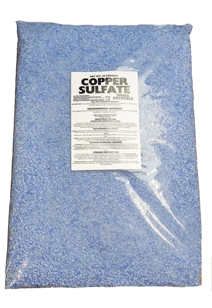 Earthworks Health Copper Sulfate Fine Crystals 25 lb Bag