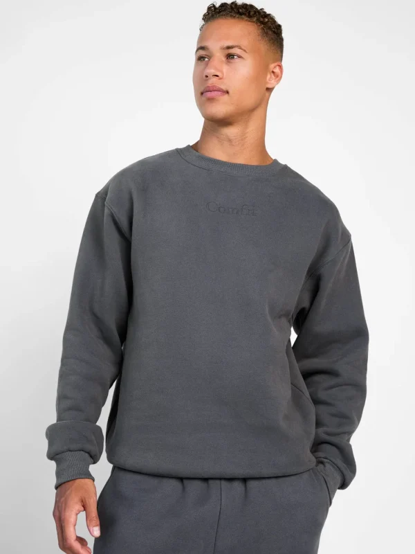 Crewneck Sweatshirt - Midnight Leopard