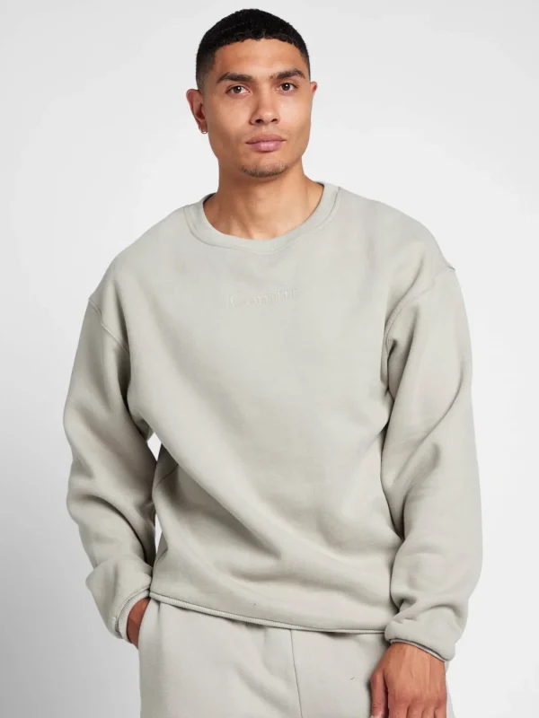 Crewneck Sweatshirt - Midnight Leopard
