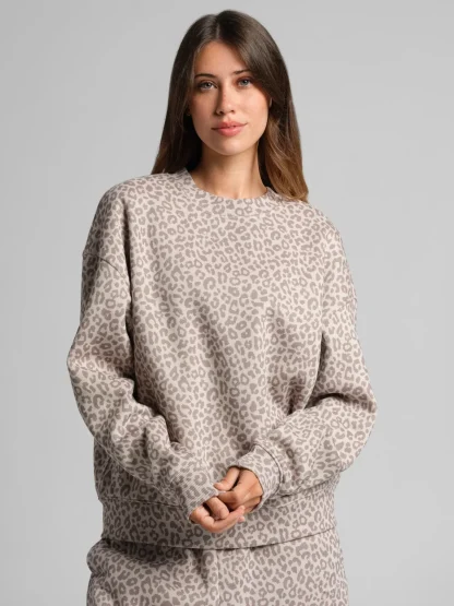 Cropped Crewneck Sweatshirt - Buttercream
