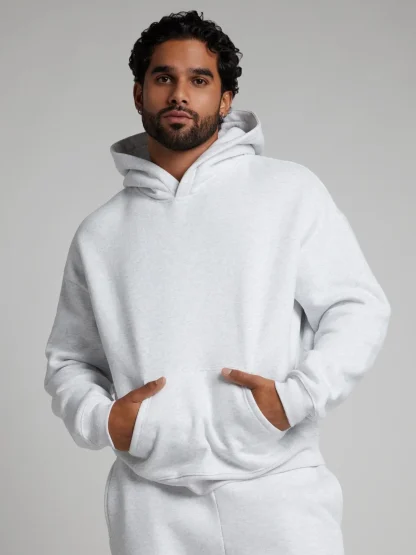 Cropped Pullover Hoodie - Buttercream