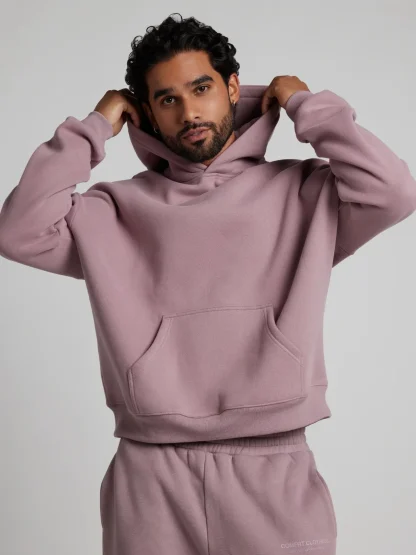 Cropped Pullover Hoodie - Buttercream