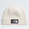 Cuffed Knit Beanie - Cream