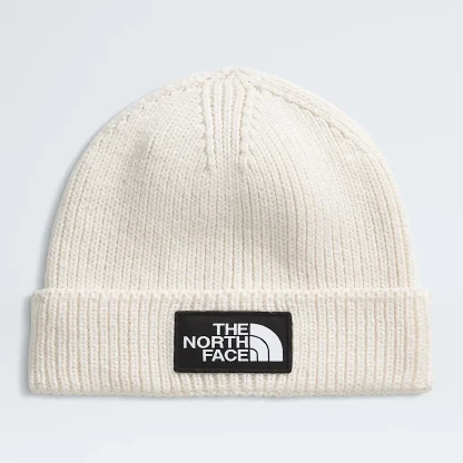 Cuffed Knit Beanie - Cream