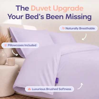 Duvet Cover Set - White, Twin/Twin XL