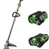 EGO Power+ 56-Volt 16-Inch Cordless String Trimmer With 4.0Ah And BA1400T 2.5Ah Batteries And 320W Charger - ST1623T