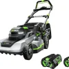 EGO Power+ 21-Inch 56-Volt Lithium-Ion Self-Propelled Cordless Lawn Mower With 2 4.0Ah Batteries And Rapid Charger - LM2102SP-A