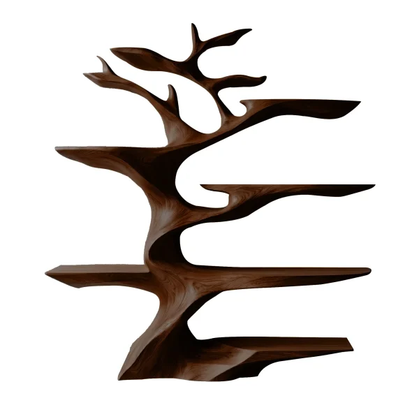 Elarion Sculptural Tree Wine Rack