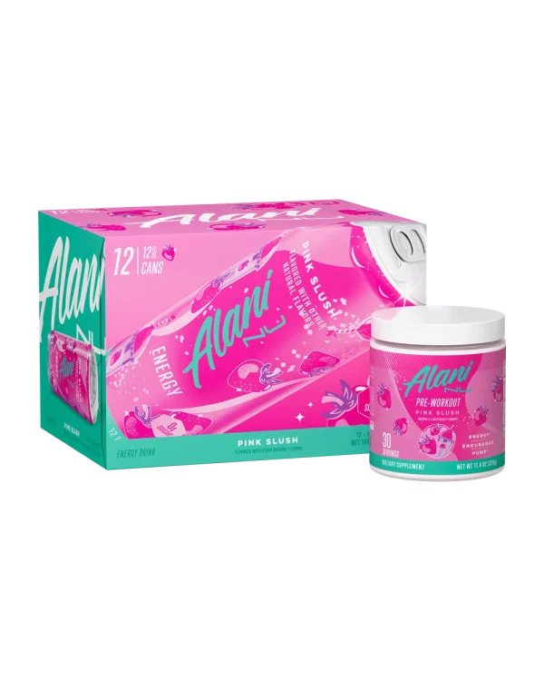 Energy Drink And Pre-Workout Bundle - Pink