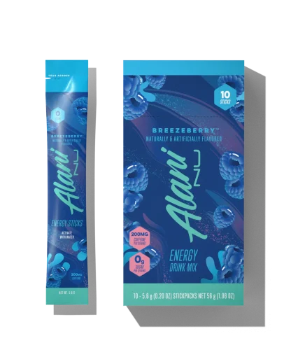 Energy Drink Mix Sticks - Breezeberry
